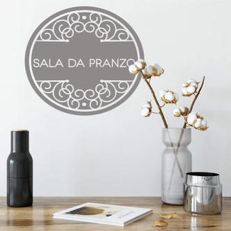 Adesivo murale - Sala da pranzo 