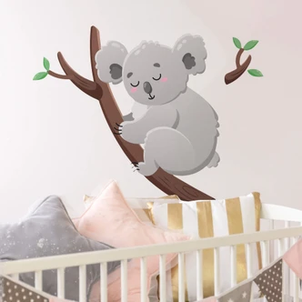Wandtattoo Schlummernder Koala 