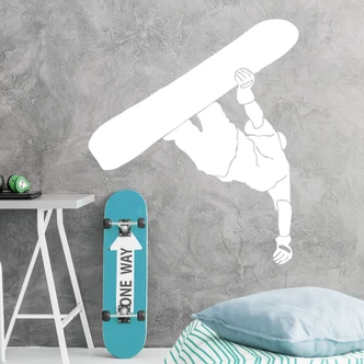 Wandtattoo Snowboarder 02 