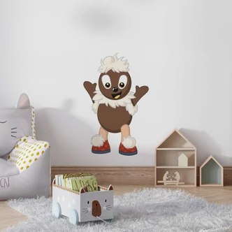 Kinderzimmer Wandtattoo Unser Sandmännchen - Pittiplatsch 