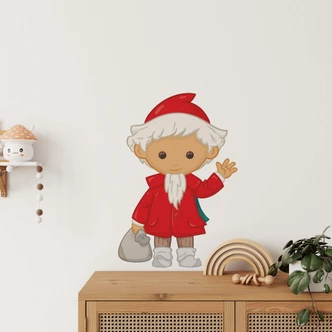 Kinderzimmer Wandtattoo Unser Sandmännchen - Sandmann winkt 