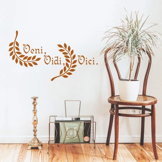 Wandtattoo Veni, Vidi, Vici 