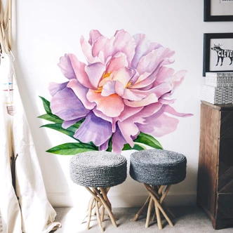 Wandtattoo Pfingstrose XXL 