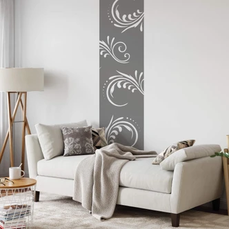Banner Floral Wall sticker 