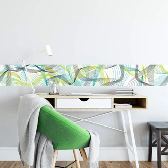 Adesivo murale - bordo decorativo fantasia 