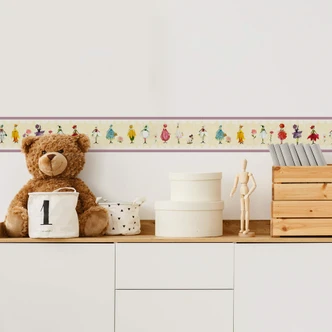 Bordo decorativo Leffler - Le fate dei fiori 