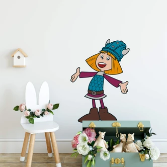 Wandtattoo Wickie ist da Wandtattoo Wickie ist da