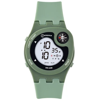 Digital klocka med kompass för utomhusbruk - armbandsklocka för tonåringar 