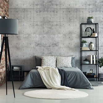 Fotobehang Betonblokken 