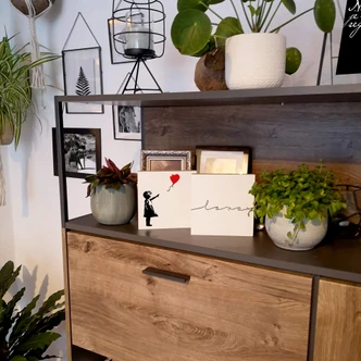 Houten Decoratieblok Love 