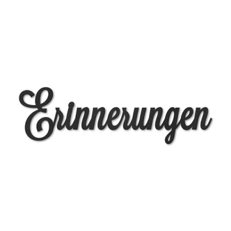 MDF - Holzdeko Erinnerungen MDF - Holzdeko Erinnerungen