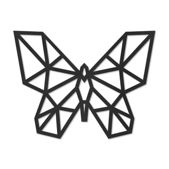 MDF Decoratie Origami Vlinder 