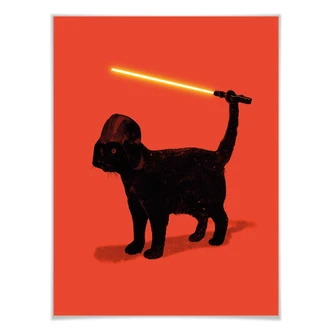 Poster Nicebleed - Cat Vader 
