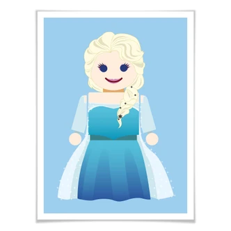 Poster Gomes - Elsa Frozen toy Poster Gomes - Elsa Frozen toy