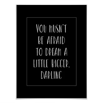 Poster You musn't be afraid 