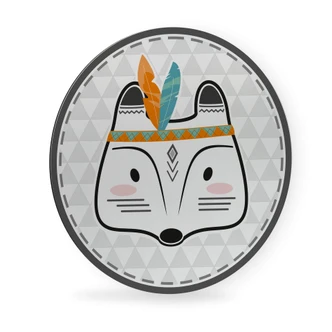 Wandcirkel Indiaanse Vos 