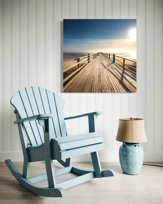 Leinwandbild Strand Meer Natur 