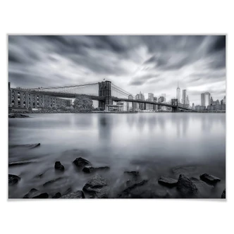Poster Javier - Pont de Brooklyn 