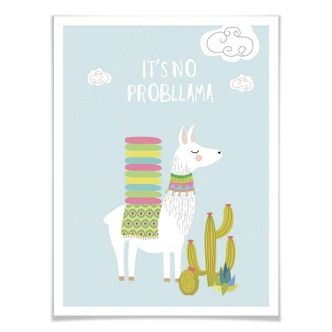 Affiche - It's no Probllama 