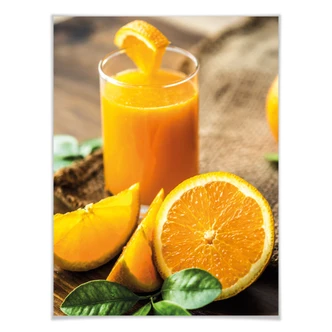 Poster Fresh Orange Juice Poster Fresh Orange Juice