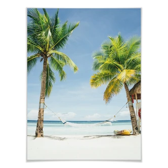 Poster Hammock in Paradise 