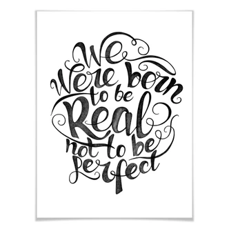 Poster Kvilis - Born to be real 