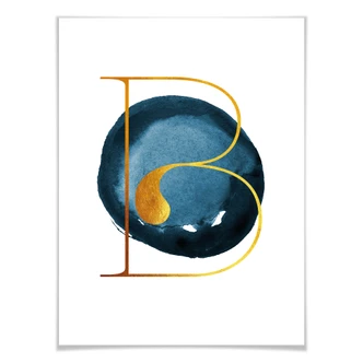 Affiche - Le B doré 