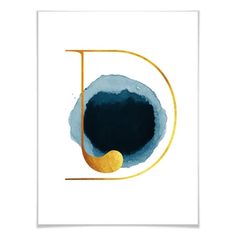 Affiche - Le D doré 