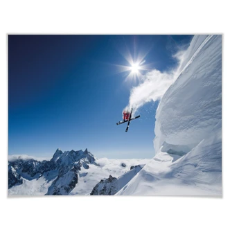 Poster Tristan - Wintersport 