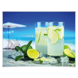 Affiche Citron tropical 