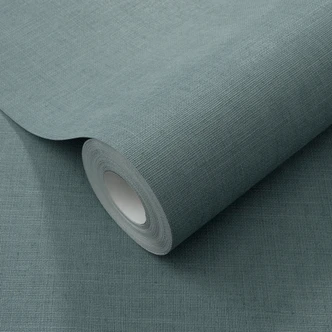 Vliestapete, Unitapete La Terrasse blau 