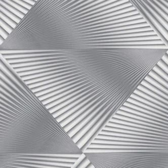 papier peint intissé à motifs graphiques et effet métallisé en argent papier peint intissé à motifs graphiques et effet métallisé en argent