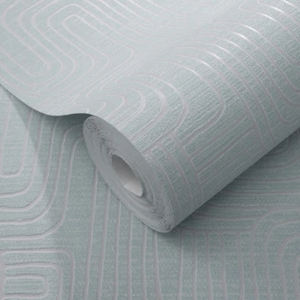 Grafiktapete Opus grün 