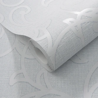Papier peint ornemental Opus gris 