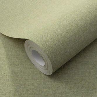 Vliestapete, Unitapete Secret Garden grün 