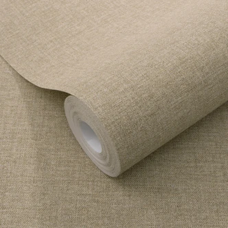 Vliestapete, Unitapete Secret Garden braun 