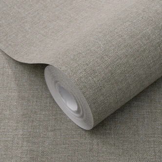 Vliestapete, Unitapete Secret Garden dunkelbraun 