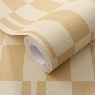 Vliestapete, Grafiktapete La Terrasse orange 