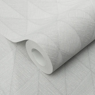 Guido Maria Kretschmer Grafiktapete Woven Whisper Fashion for Walls 5 hellgrau 