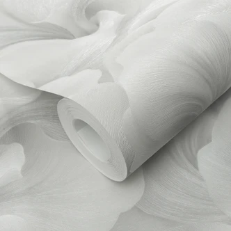 Guido Maria Kretschmer floral motif wallpaper Floral Glow Fashion for Walls 5 light gray 