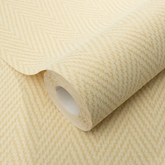 Vliestapete, Grafiktapete Cameo gelb 