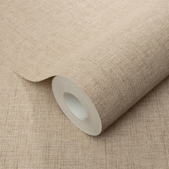 Guido Maria Kretschmer papel pintado unitario Echo & Soft Loom Fashion para pared 5 marrón claro 