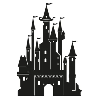 Wandtattoo Prinzen Schloss Wandtattoo Prinzen Schloss