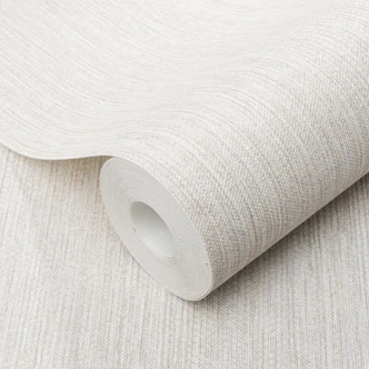 Ikke-vævet tapet almindelig beige grå i hør ser diskret moderne ud til tidløse boligarealer Ikke-vævet tapet almindelig beige grå i hør ser diskret moderne ud til tidløse boligarealer