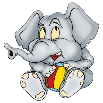 Elephant Benny Wall sticker 