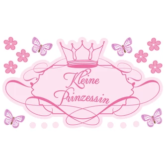 Wandtattoo Kleine Prinzessin Wandtattoo Kleine Prinzessin