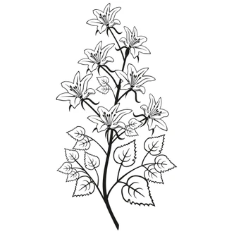 Wandtattoo Blütenzweig 2 