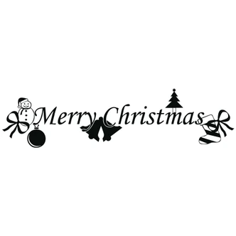Merry Christmas Wall sticker 