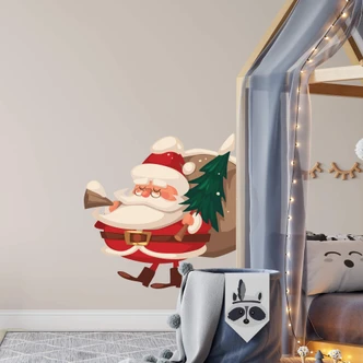 Wandtattoo Weihnachtsmann (vintage) Wandtattoo Weihnachtsmann (vintage)