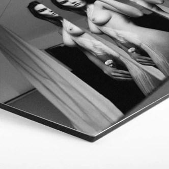 Hexagon - Alu-Dibond Kornienko - In the Mirror 